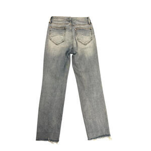 Driftwood‎ Women's Size 24 Cropped Straight Leg Blue Denim Meg Jeans